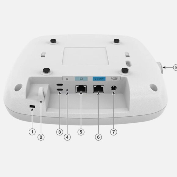 Cisco Catalyst CW9166I-B 9166I AP Indoor Wireless AP WiFi 6E NEW Sealed Box - Picture 4 of 5